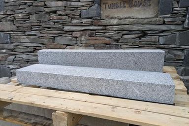 Medium Grey Finished Granite Kerbs