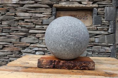 Shop for Medium Grey Granite Spheres Granite Spheres